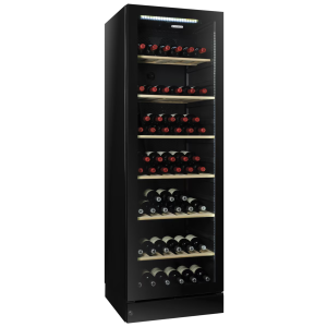Vintec V190SG2E-BK 198 Bottle Single/Multi-Temp Wine Cabinet