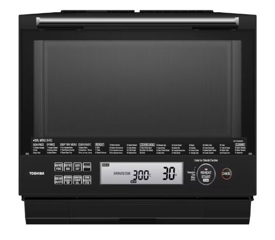 TOSHIBA ER-TD5000SG 30L SUPERHEATED STEAM MICROWAVE OVEN