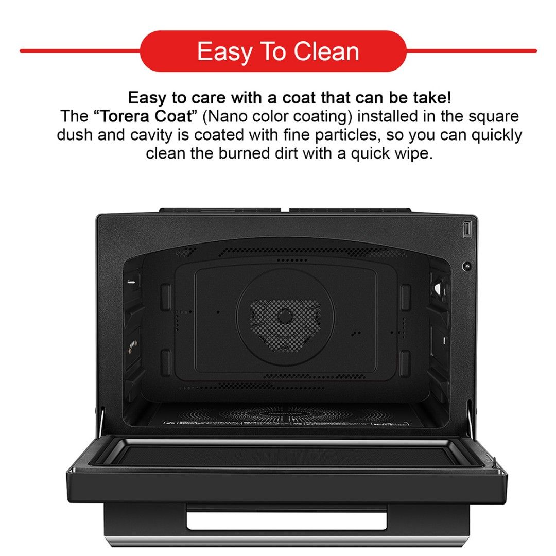 TOSHIBA ER-TD5000SG 30L SUPERHEATED STEAM MICROWAVE OVEN - Image 3