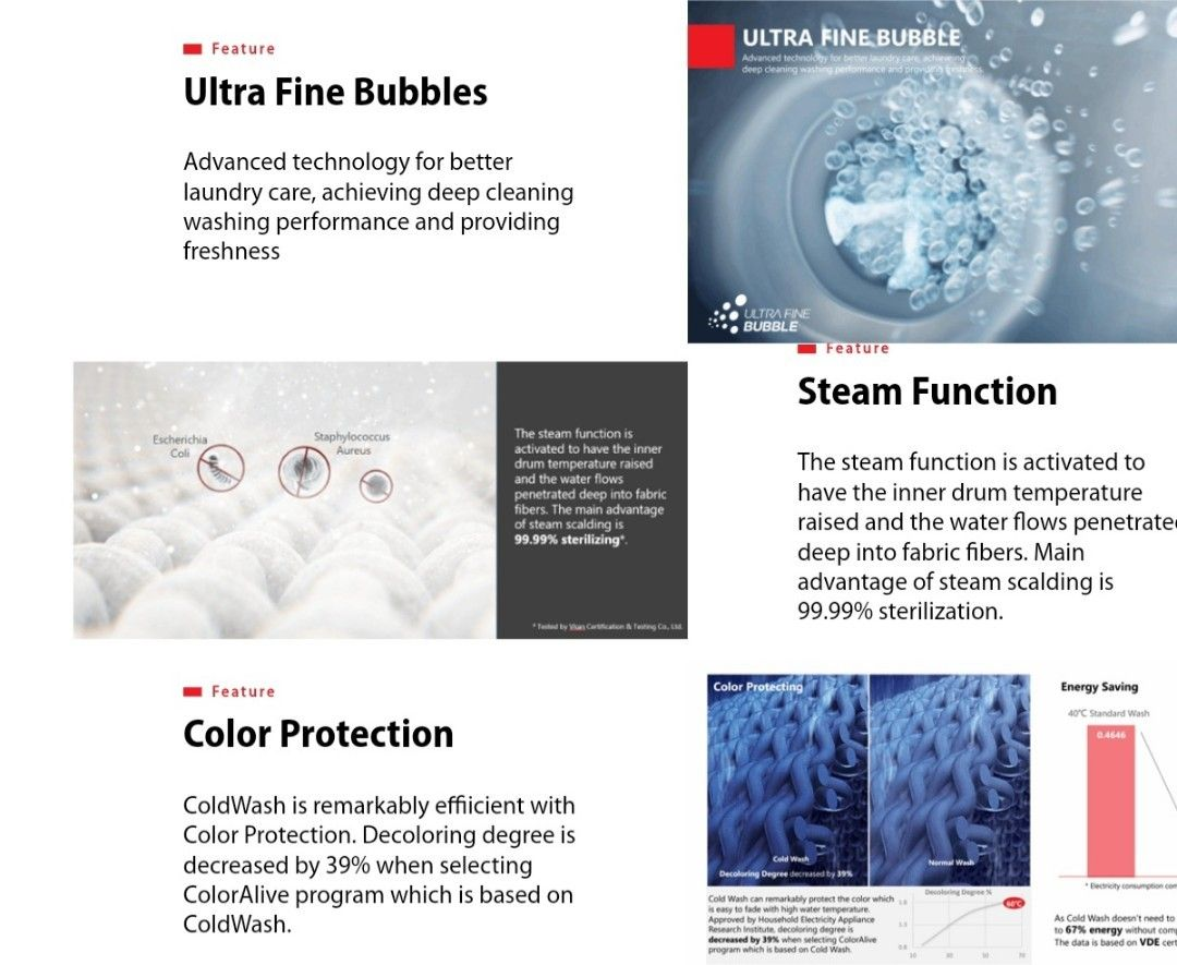 TOSHIBA TWD-BM135GF4S 12.5KG/8KG WASHER DRYER COMBO WITH SMART WIFI CONTRO (BLACK) - Image 4