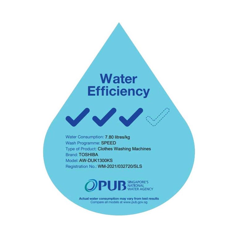 TOSHIBA AW-DUK1300KS 12KG TOP LOAD WASHING MACHINE - Image 2