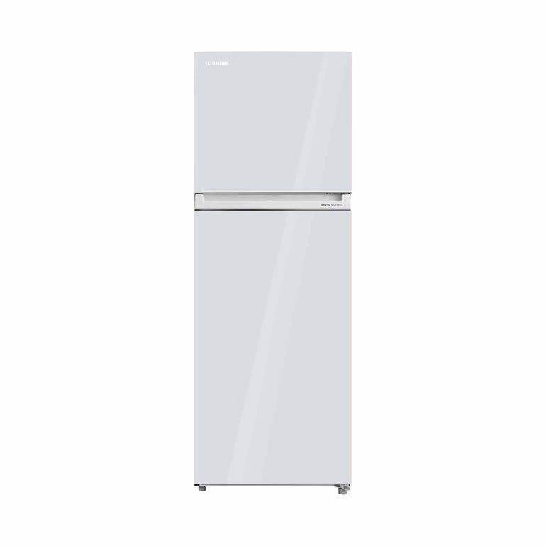 TOSHIBA GR-RT559WE-PMX(21S) 2 DOOR FRIDGE TMF WHITE GLASS (411L)