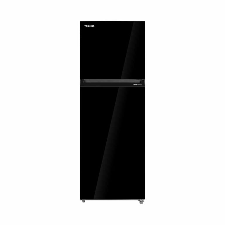 TOSHIBA GR-RT559WE-PMX(22S) 2 DOOR FRIDGE TMF BLACK GLASS (411L)