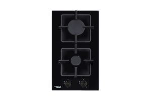 Tecno TA 312SRSV 2-Burner 30cm Tempered Glass Domino Cooker Hob