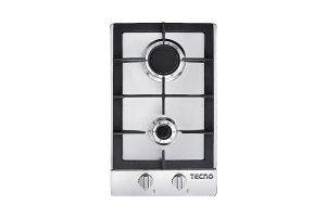 Tecno TA 322TRSV 2-Burner 30cm Stainless Steel Domino Cooker Hob