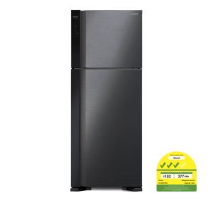 Hitachi R-V560P7MS [450L] Inverter Big 2 Stylish Top Freezer Fridge