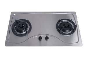 Tecno SR288SV 2-Burner 86cm Stainless Steel Cooker Hob