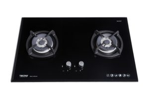 Tecno T28TGSV | T 28TGSV 2-Burner 75cm Glass Hob with Inferno Wok Burner Technology