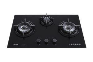 Tecno T 733TRSV | T733TRSV 3-Burner 76cm Tempered Glass Cooker Hob