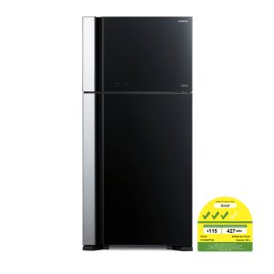 Hitachi R-VG690P7MS [550L] Big 2 Glass Door Top Freezer Fridge