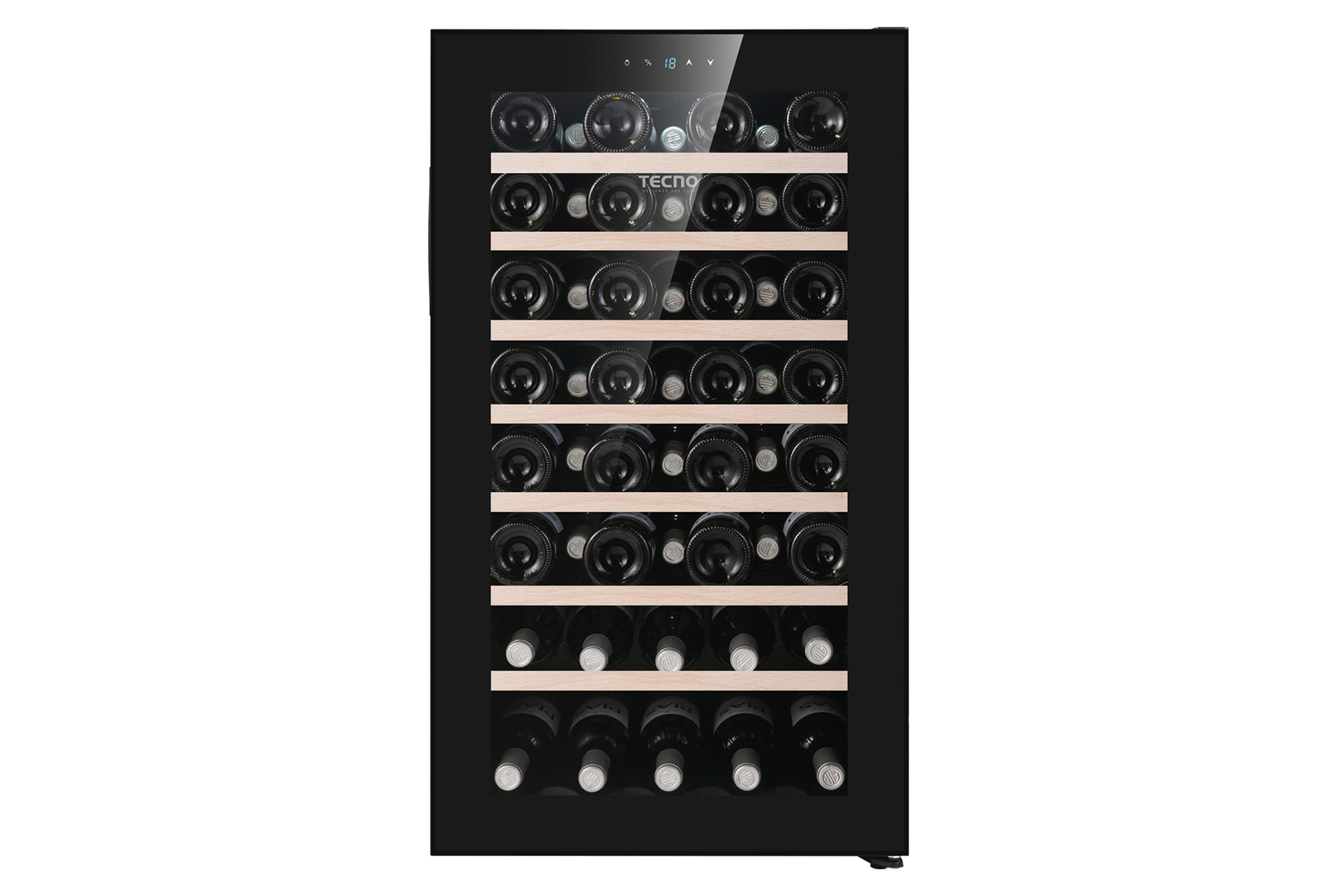 Tecno TWC 139FFTC Full Black Wine Chiller (56 Bottles)