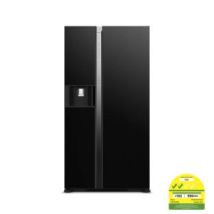 [STOCK LAST] Hitachi R-SX700PMS0 [573L] Side By Side Deluxe 2 Door Inverter Fridge