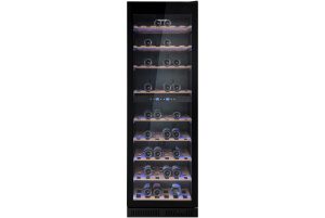 Tecno SW 202D 171-Bottle Built-in Wine Chiller (Full Black)