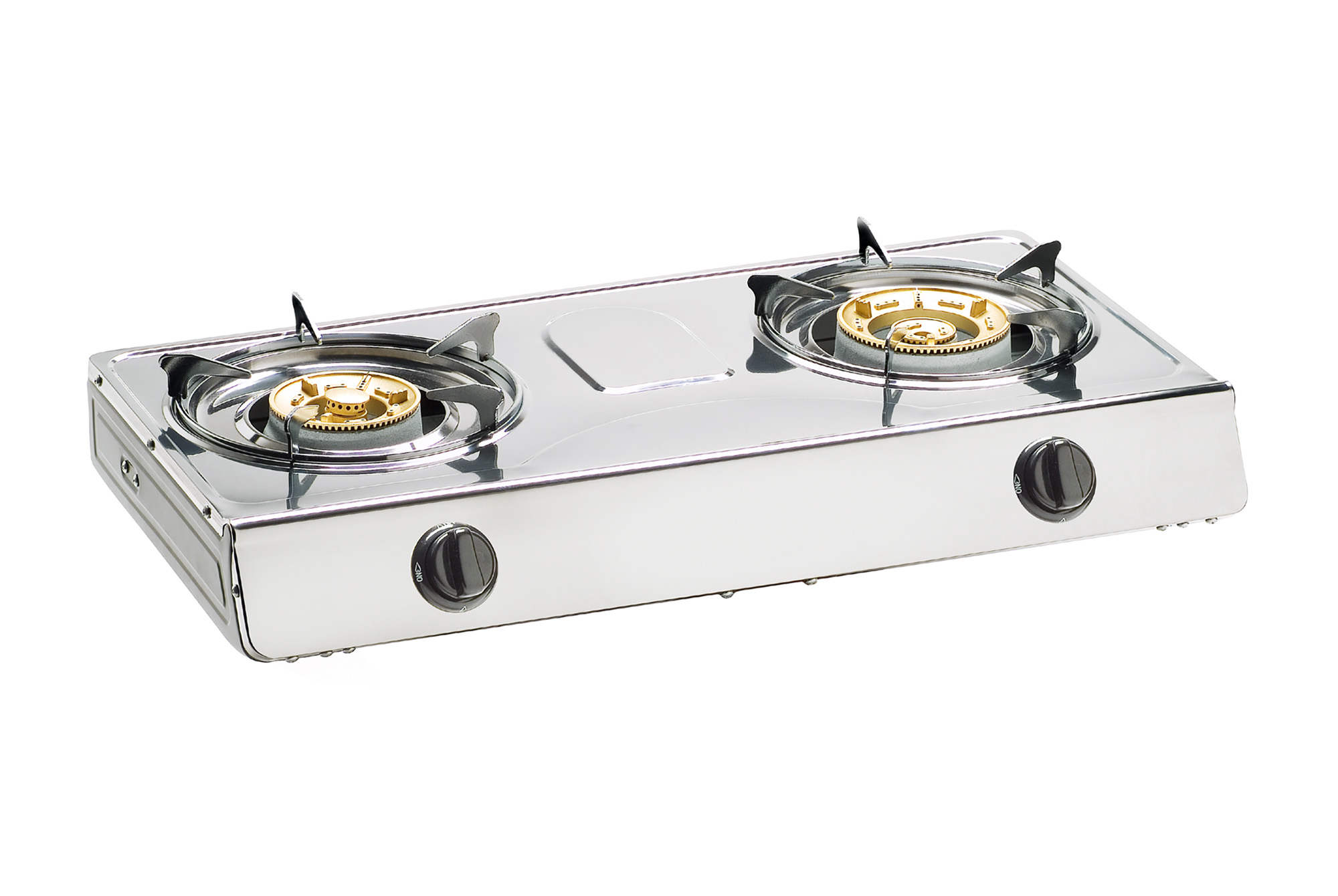 Tecno TTC F8SV Double Burner Stainless Steel (Glossy)Table Cooker