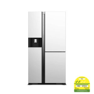 [STOCK LAST] Hitachi R-MX700PMS0 [569L] Side By Side Deluxe Inverter Fridge