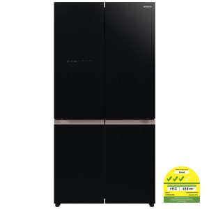 Hitachi R-WB640V0MS [569L] French Bottom Freezer Deluxe Fridge - Vacuum Compartment