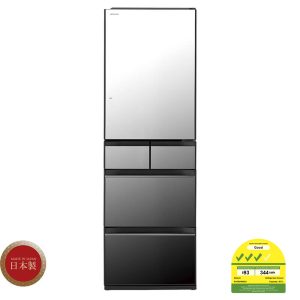 Hitachi R-HWS480KS [470L] Made in Japan Multi Door Fridge | Crystal Mirror - Vacuum Compartment