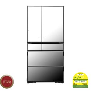 Hitachi R-ZXC740WS [735] Made in Japan Inverter Multi Door Fridge - IoT Connected