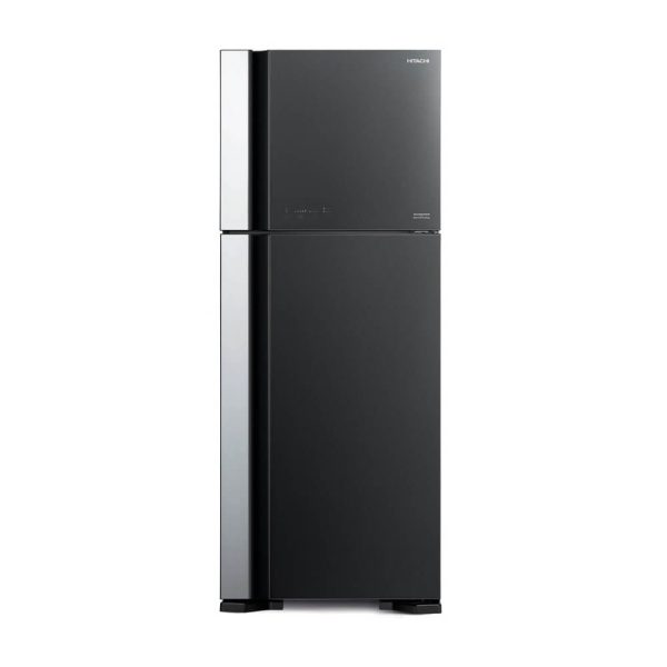 Hitachi R-VG560P7MS [450L] Glass Door Top Freezer Fridge