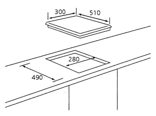 Tecno TA 321TRSV 1-Burner 30cm Stainless Steel Domino Cooker Hob - Image 2