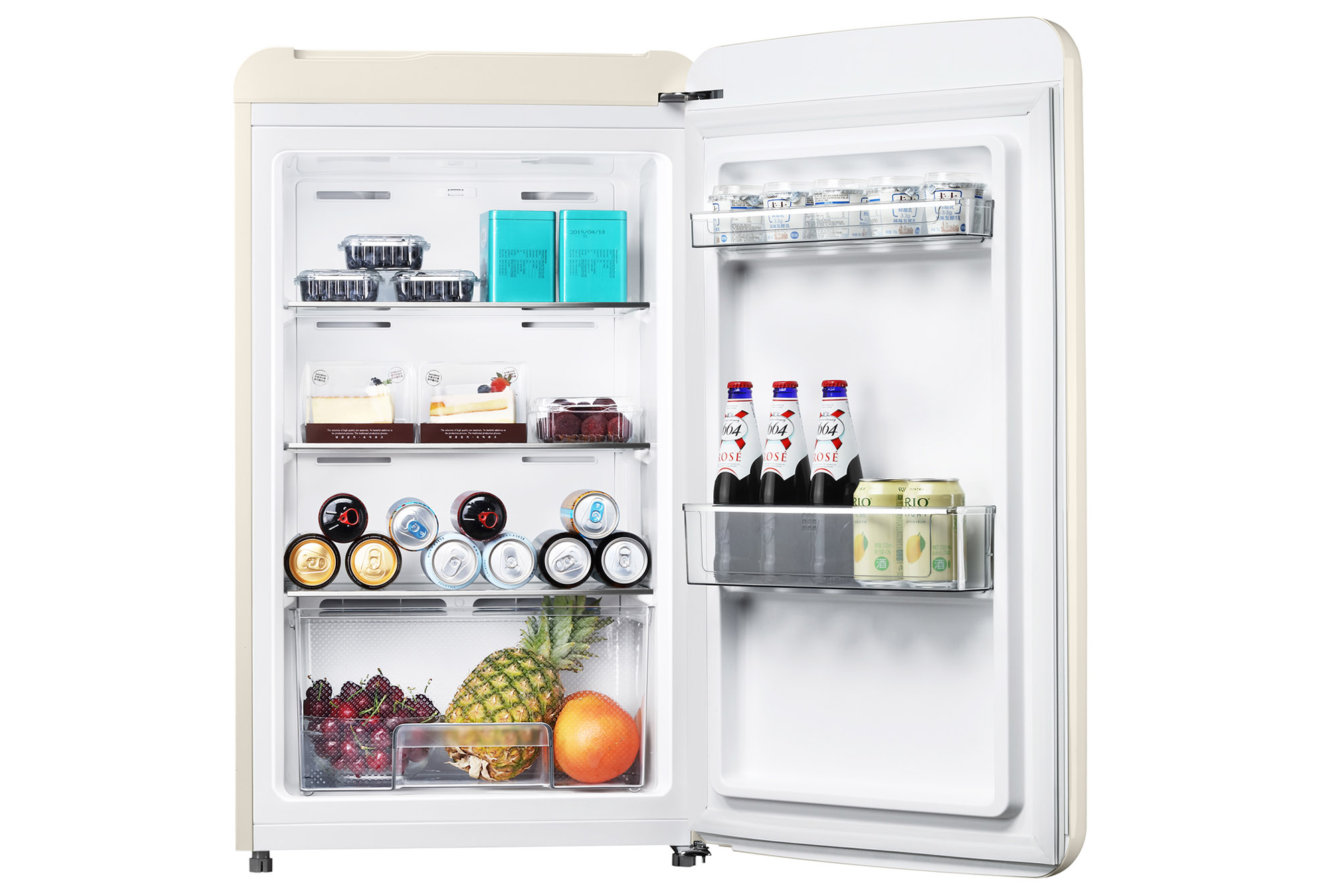 Tecno TFF 1388R 1-Door Retro Series Frost-Free Freezer - Image 4