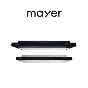 MAYER MMSI900LEDHS 90CM SEMI-INTEGRATED SLIMLINE HOOD