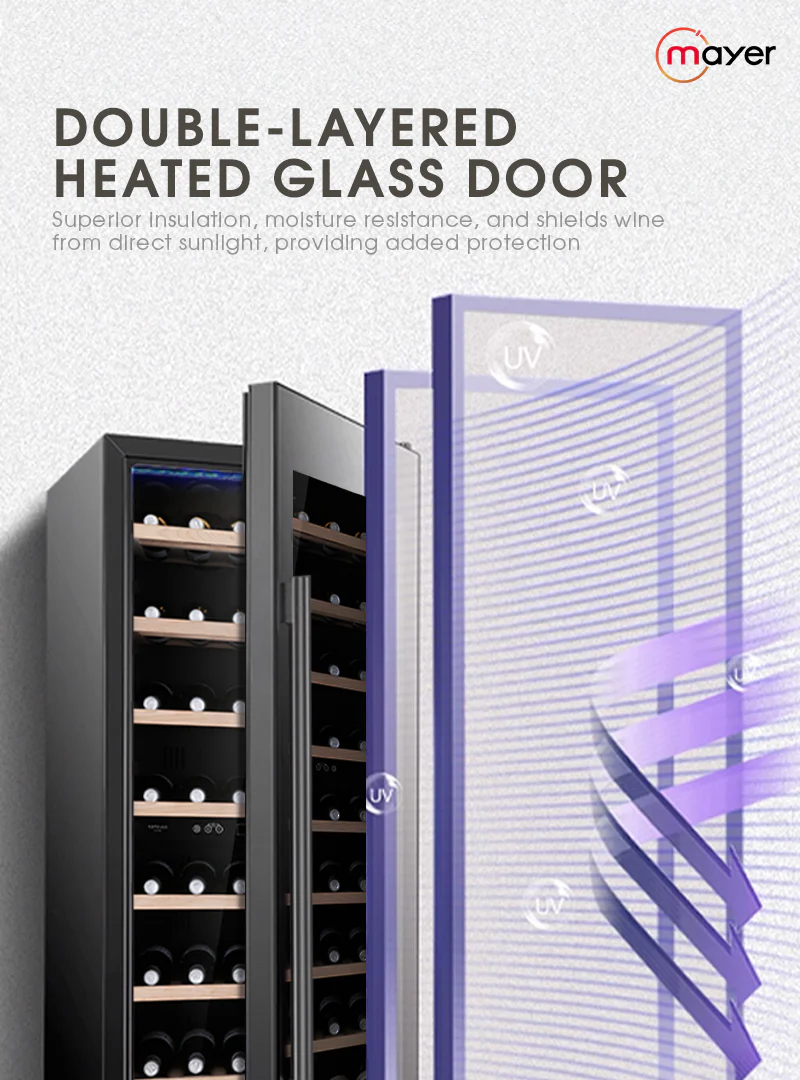 MAYER MMWC94GM WINE CHILLER (94 BOTTLES) - Image 2