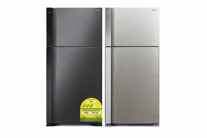 Hitachi R-V690P7MS [550L] Big 2 Stylish Top Freezer Fridge