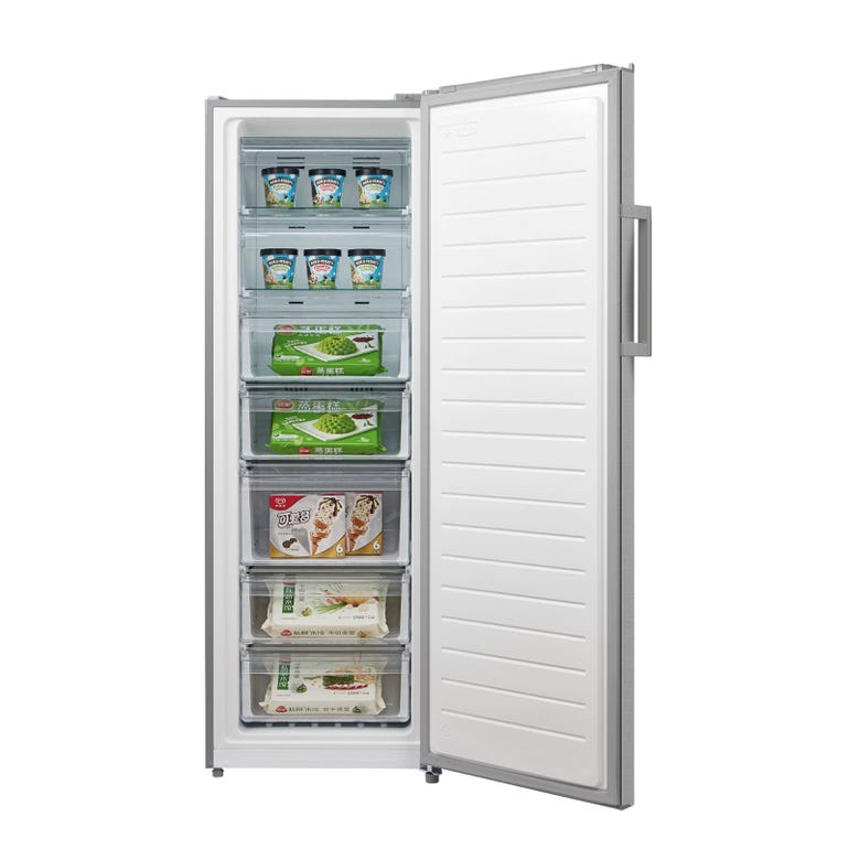 MIDEA MCF232 232L CHEST AND UPRIGHT FREEZER (STAINLESS STEEL) - Image 2
