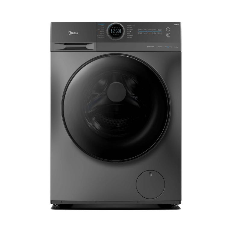 MIDEA 8.5KG/6KG FRONT LOAD WASHER DRYER COMBO MF200D85B (DARK GREY)