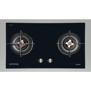 MAYER MMGH7721HI 2 BURNER (76CM) GLASS GAS HOB