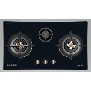 MAYER MMGH8831HI 3 BURNER (86CM) GLASS GAS HOB