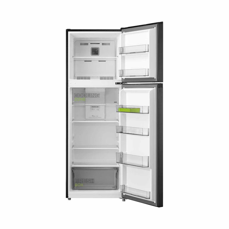 MIDEA MDRT385MTC28-SG 2 DOOR FRIDGE-TOP MOUNT FREEZER (268L) - TMF JAZZ BLACK - Image 2