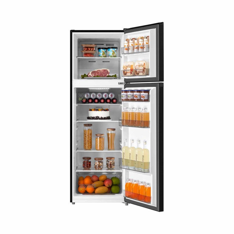 MIDEA MDRT385MTC28-SG 2 DOOR FRIDGE-TOP MOUNT FREEZER (268L) - TMF JAZZ BLACK - Image 3