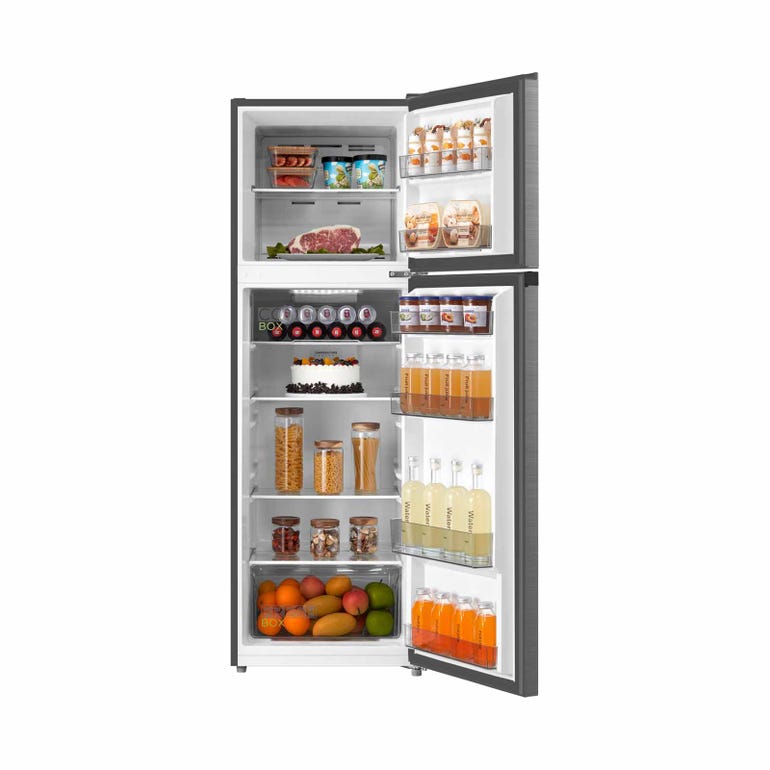 MIDEA MDRT385MTC50-SG 2 DOOR FRIDGE-TOP MOUNT FREEZER (268L) - TMF CRYSTAL SILVER - Image 3