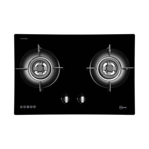 MAYER MMGH7502HI 75CM GAS HOB 2 BURNER - GLASS