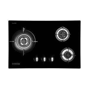 MAYER MMGH7503HI 75CM GAS HOB 3 BURNER - GLASS