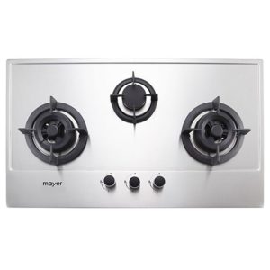 Mayer MMSS883HI 86cm 3 Burner Stainless Steel Gas Hob