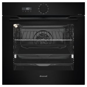 Brandt BOP7537BB [73L] Built In Pyrolytic Oven - Black
