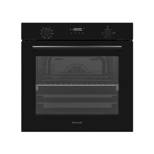 Brandt BOH1325BB 73L Built-In Hydrolyse Oven Black Glass