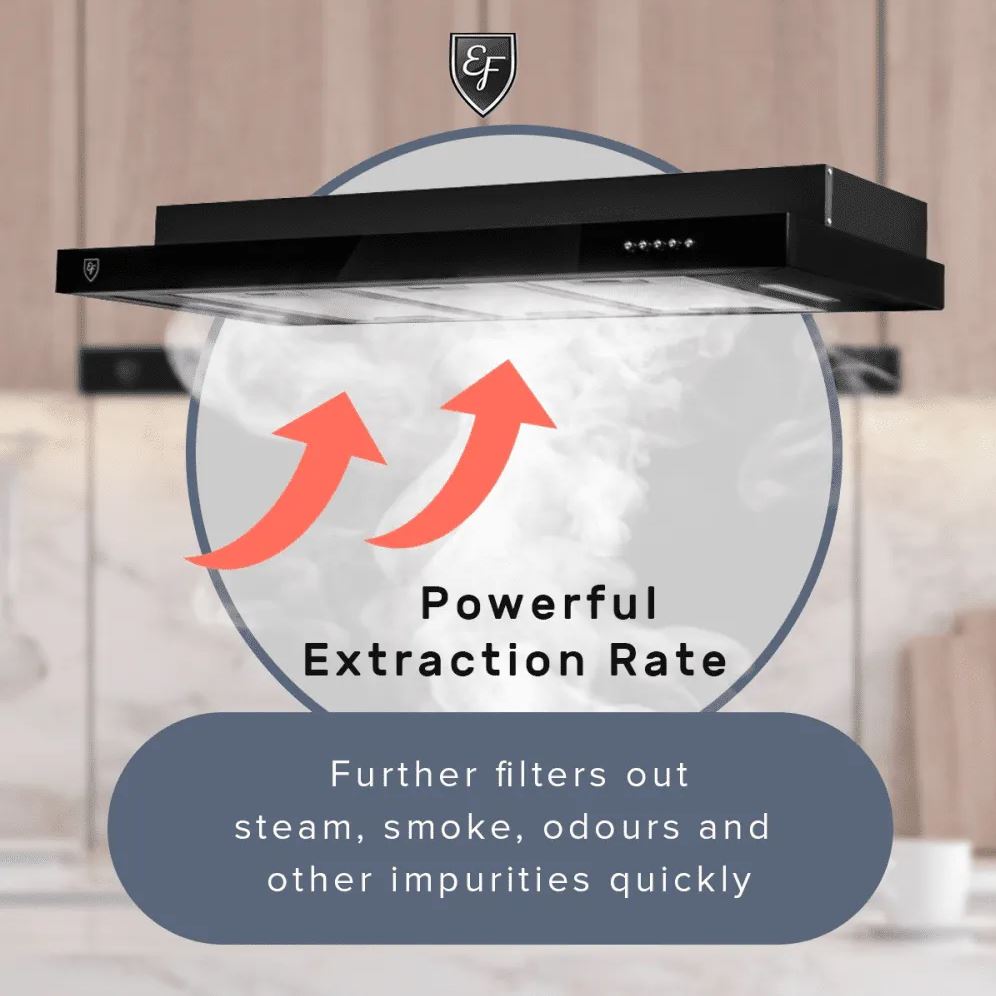 EF EFCH 9236T BK Cooker Hood 90CM - Image 3