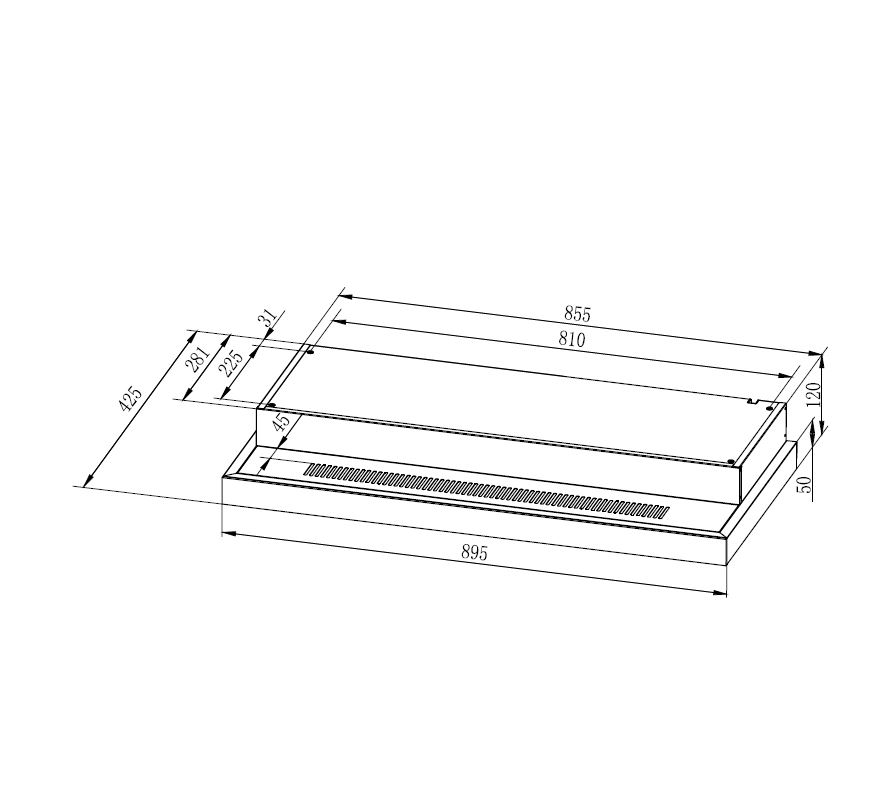 EF EFCH 9234T BK Cooker Hood 90CM - Image 6