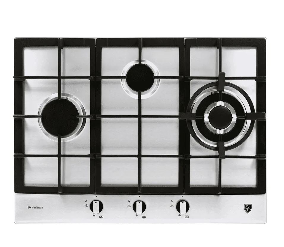 EF EFH 3761 TN VSB | EFH3761TNVSB Gas Hob 68CM