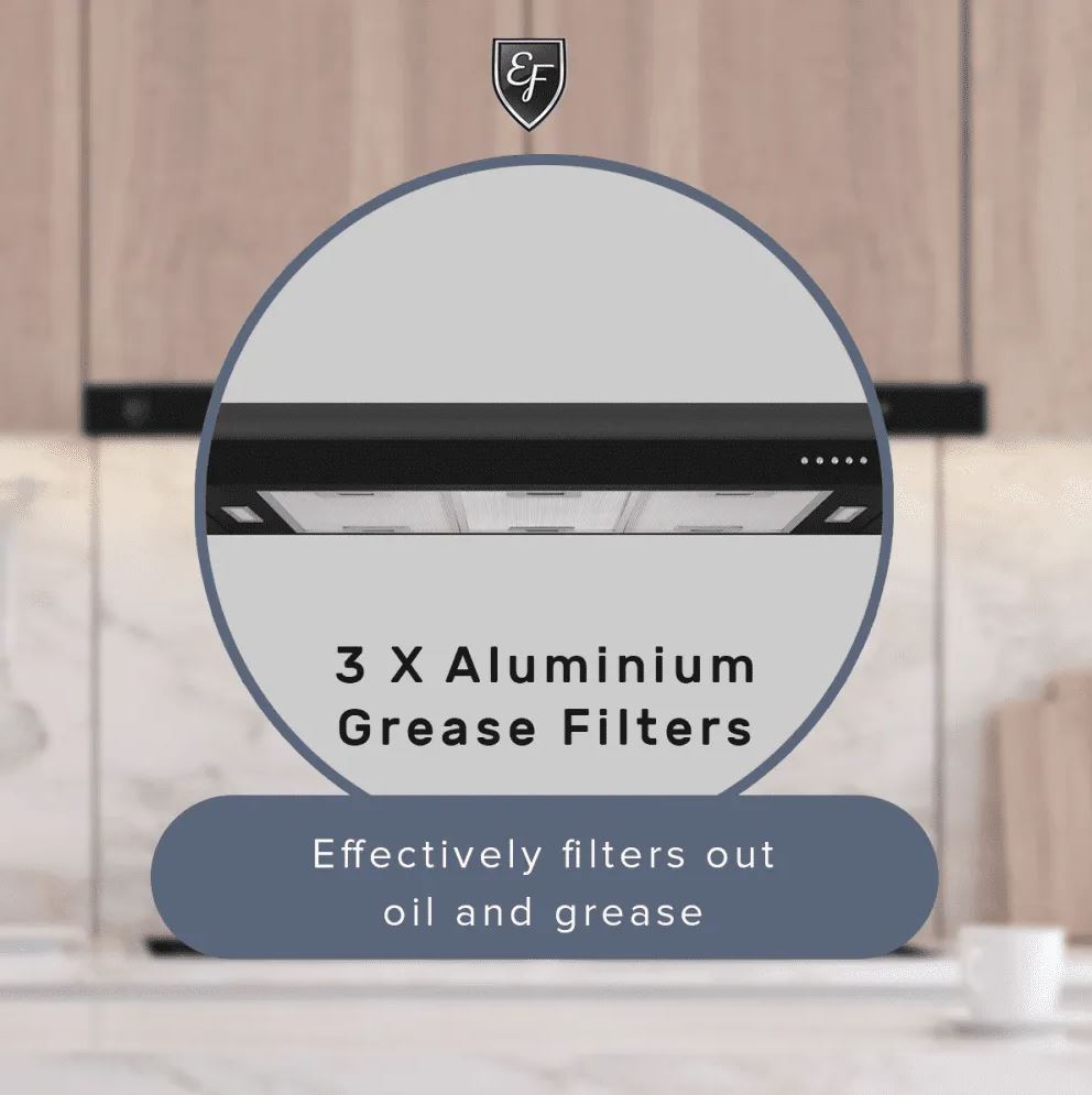 EF EFCH 9236T BK Cooker Hood 90CM - Image 2