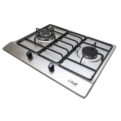 Izola S-882 Stainless Steel 2 Burners Built-in Hob