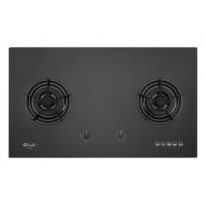 Izola S-822 Tempered Glass 2 Burners Built-in Hob
