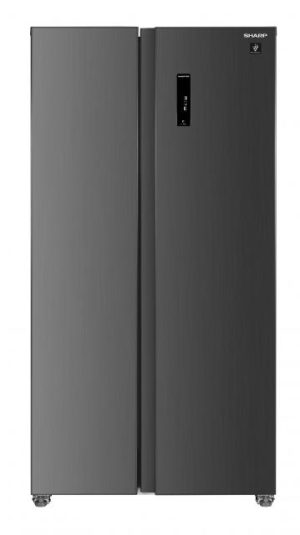 Sharp SJ-SS60E-DS [599L] JTech Inverter Side By Side Refrigerator