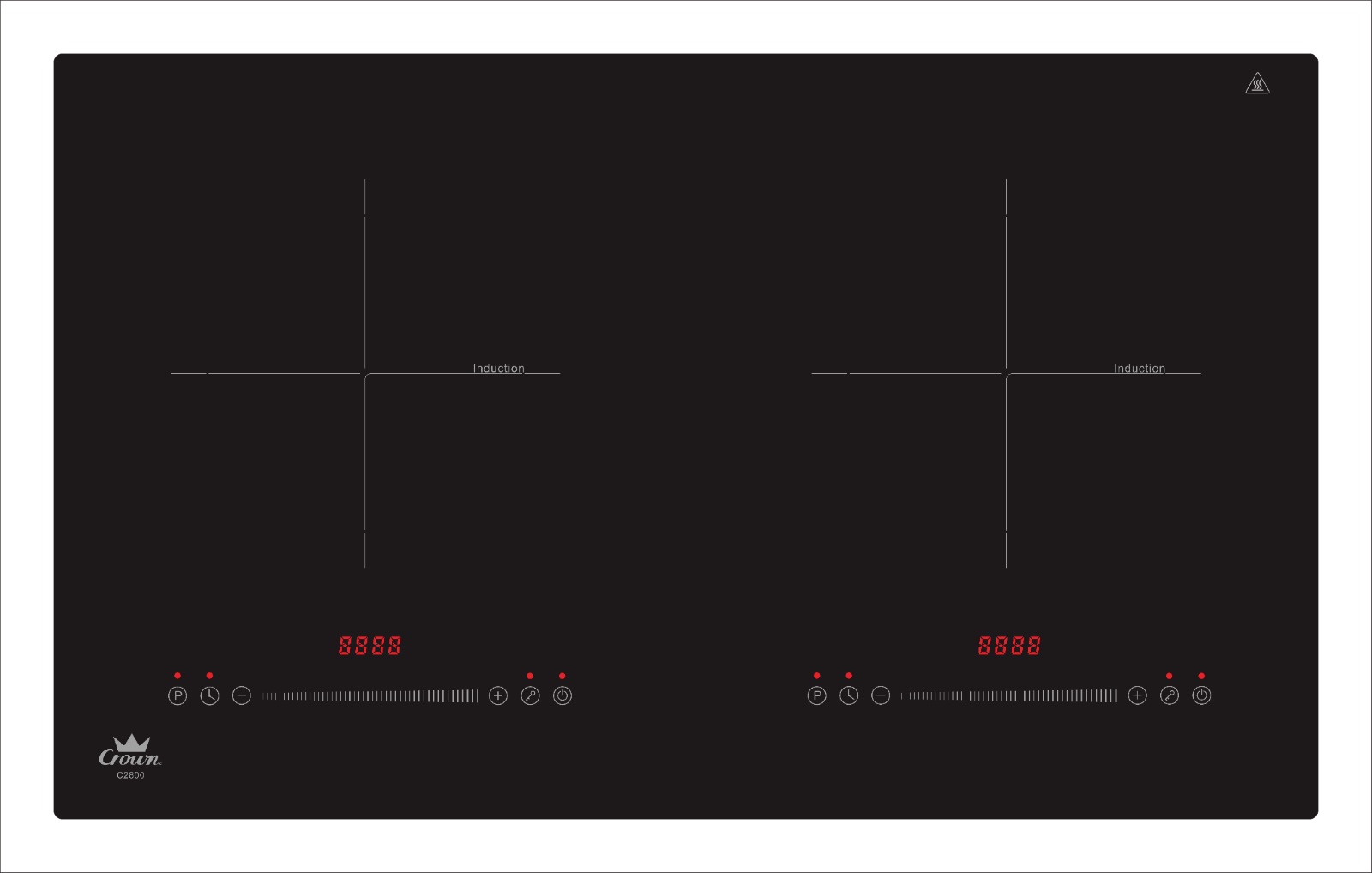 Crown C2800 Induction Hob
