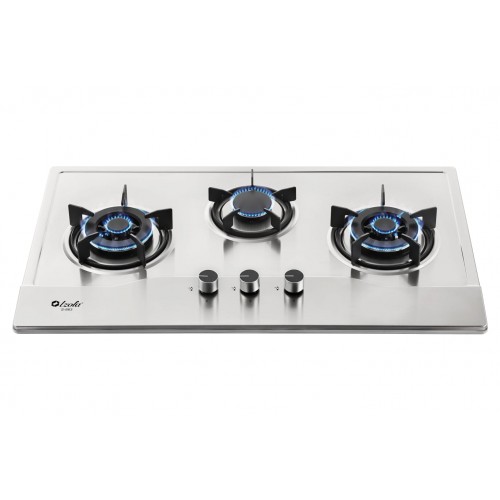 Izola S-863 Stainless Steel 3 Burners Built-in Hob - Image 2