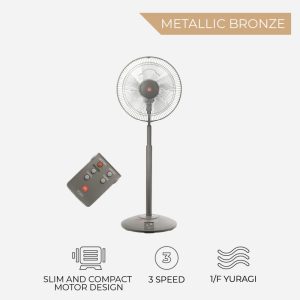 KDK N30NH [12"Inch] 3-speed Stand Fan with Remote Control